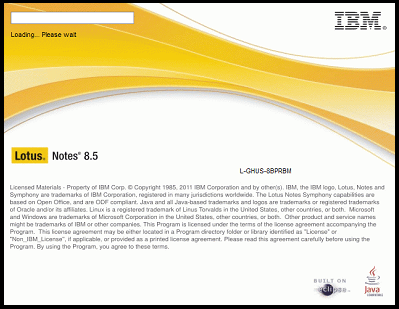 Lotus Notes application