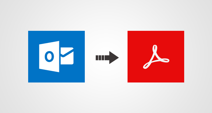 What are the quickest possible ways to save pdf from the Outlook application?