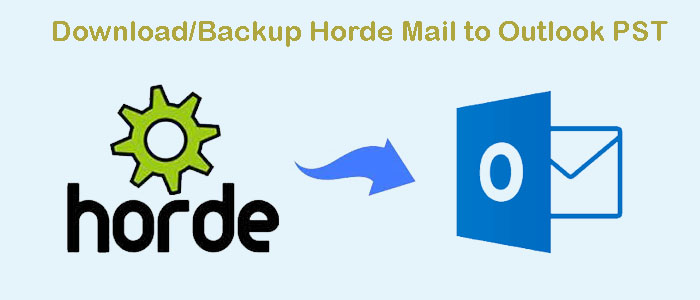How to Download/Backup Horde Mail to Outlook PST?